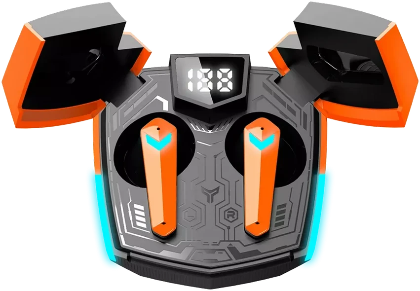 CANYON ausinės su mikrofonu Doublebee GTWS-2 Gaming Oranžinis