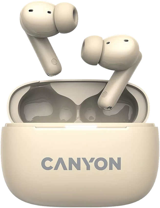 Ausinės Canyon OnGo ANC TWS-10, Kreminės spalvos