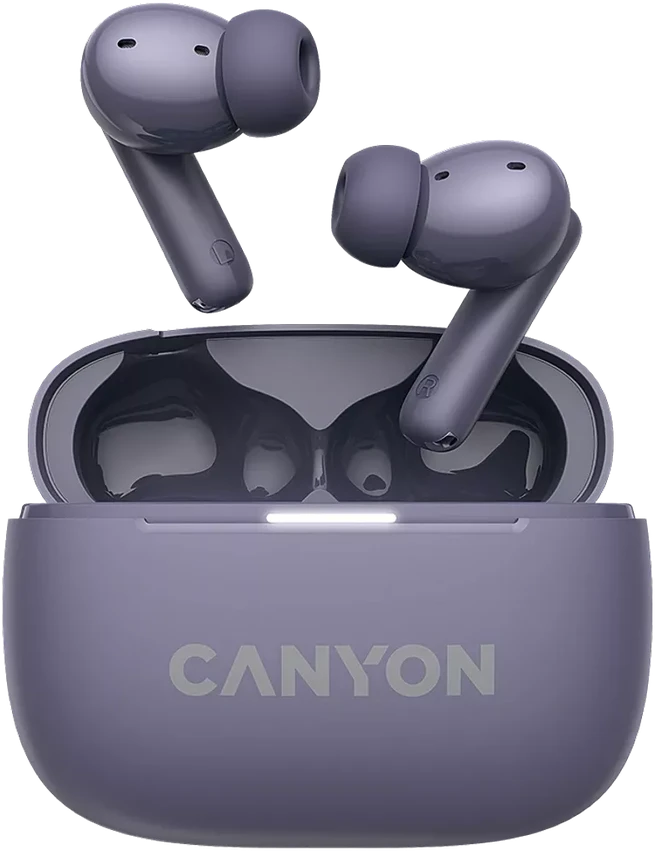Ausinės Canyon OnGo ANC TWS-10, Violetinės