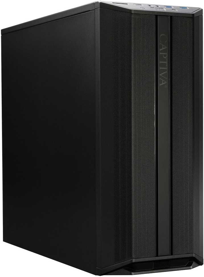 Stacionarus kompiuteris „Captiva Workstation I83-417 Intel Core i7-14700“, 32 GB DDR5 RAM, 1000 GB SSD, „Intel UHD Grafik“, B760, „Windows 11 Pro“
