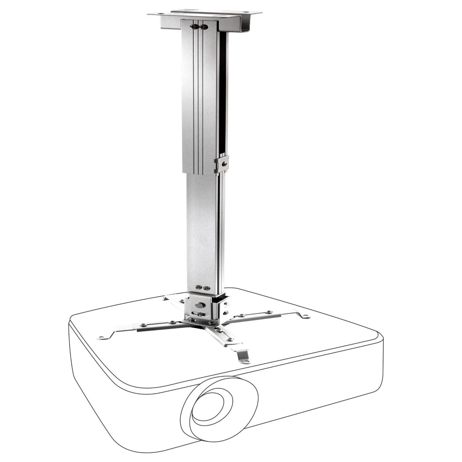 Laikiklis Celexon MultiCel63100S for Projektorius Ceiling Mount-Baltas