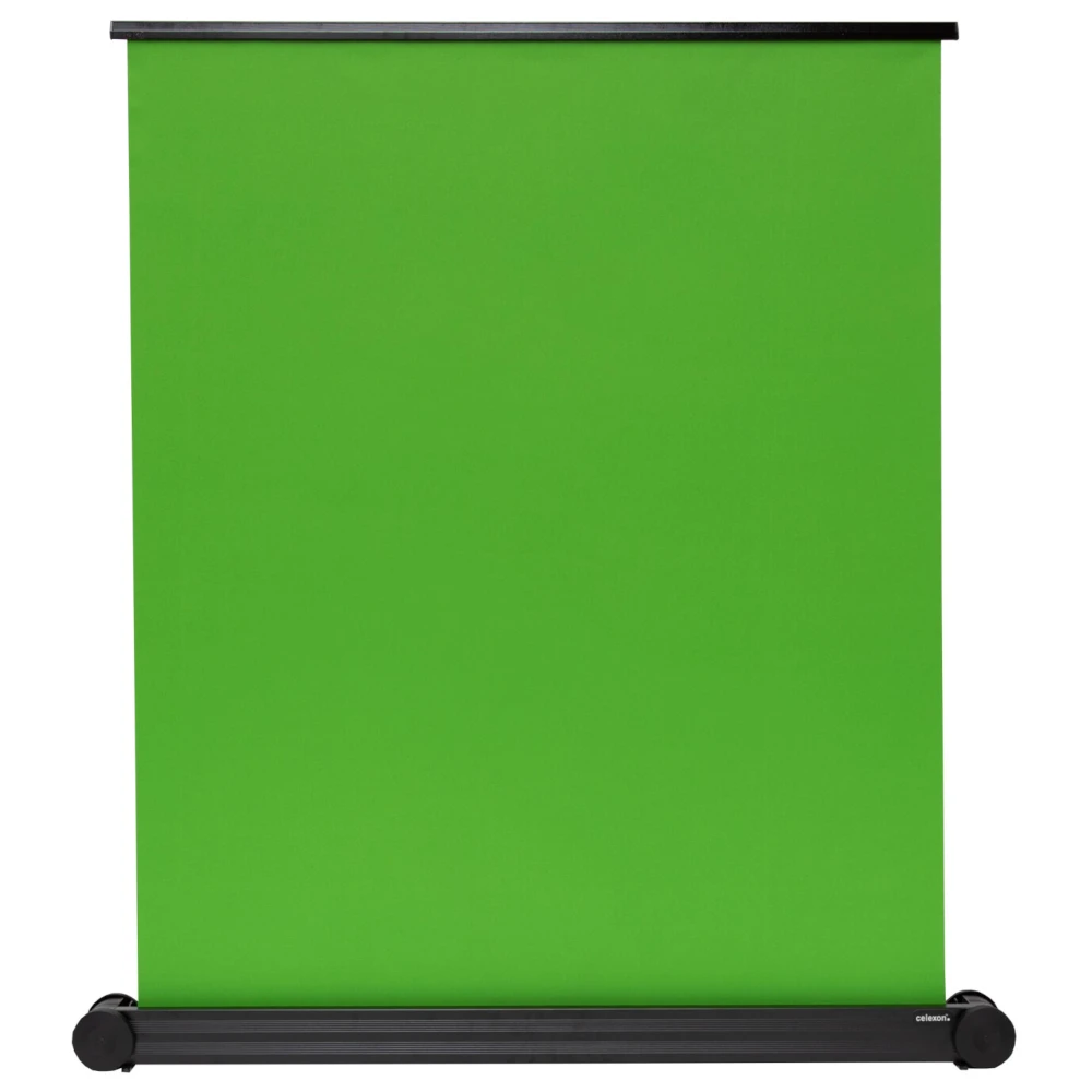 celexon mobile chroma key žalias ekranas, 150x180 cm