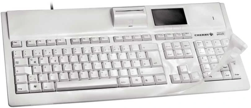 Klaviatūra Cherry Vyšnių spalvos užvalkalas „WetEx“, skirtas G83-6105