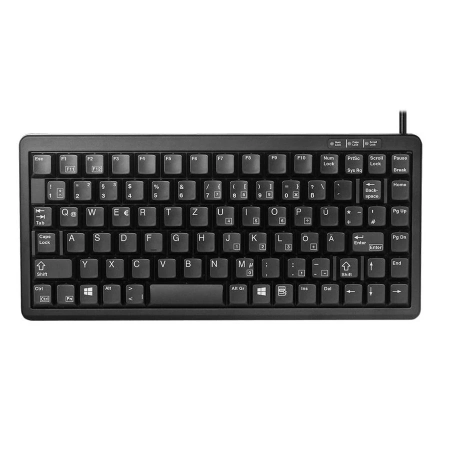 CHERRY G84-4100 klaviatūra USB QWERTZ Vokiečių Juoda