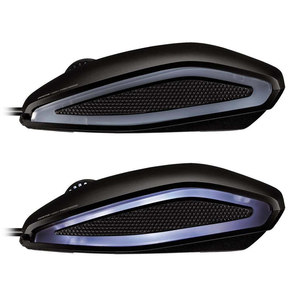 Pelė Cherry GENTIX, 1000dpi, USB, 1,8m, juodas JM-0300 / MS-179
