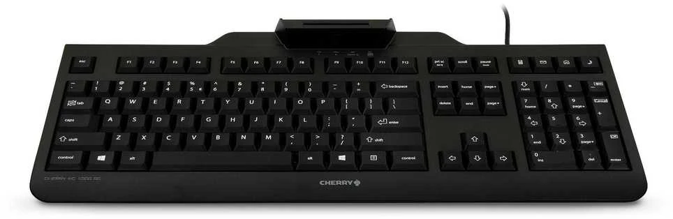 CHERRY KC 1000 SC - Klaviatūra USB Juodas ENGLISH