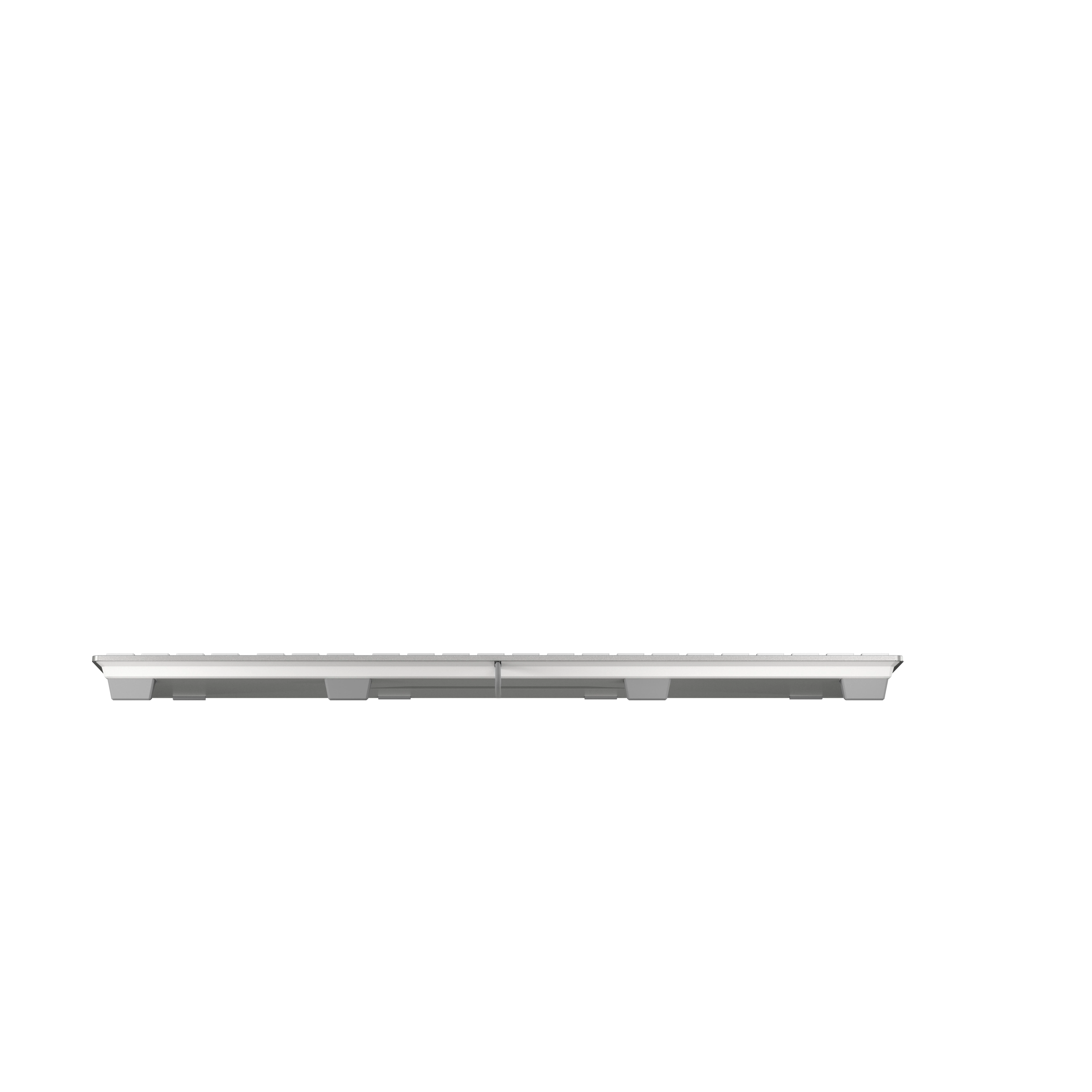 CHERRY KC 6000 SLIM FOR MAC klaviatūra USB QWERTZ Vokiečių Sidabras