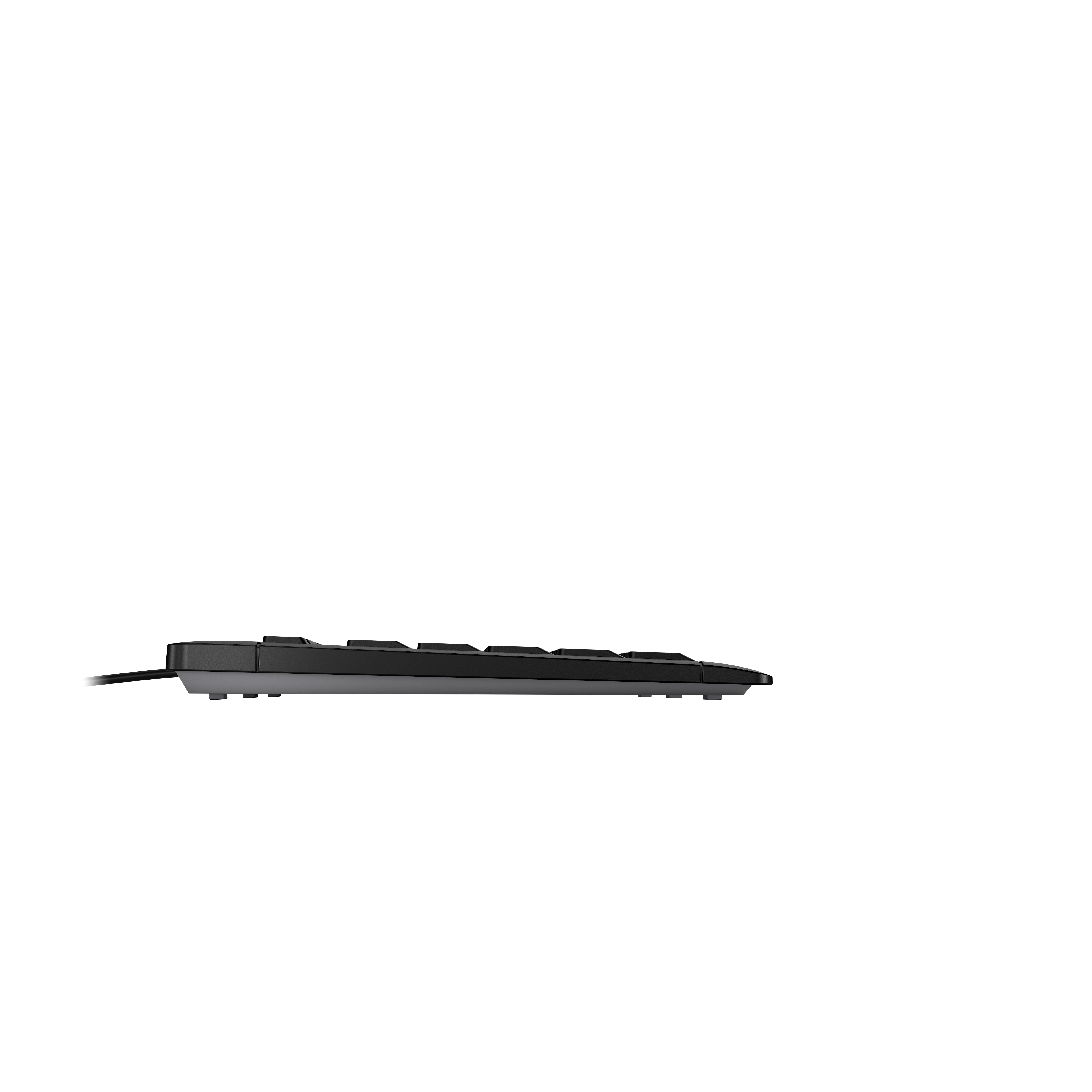 CHERRY JK-8500 klaviatūra USB QWERTZ Vokiečių Juoda