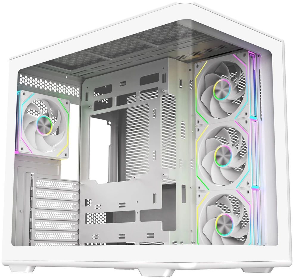 COL Cooler Master Elite 600 Tower Permatomas, Balta