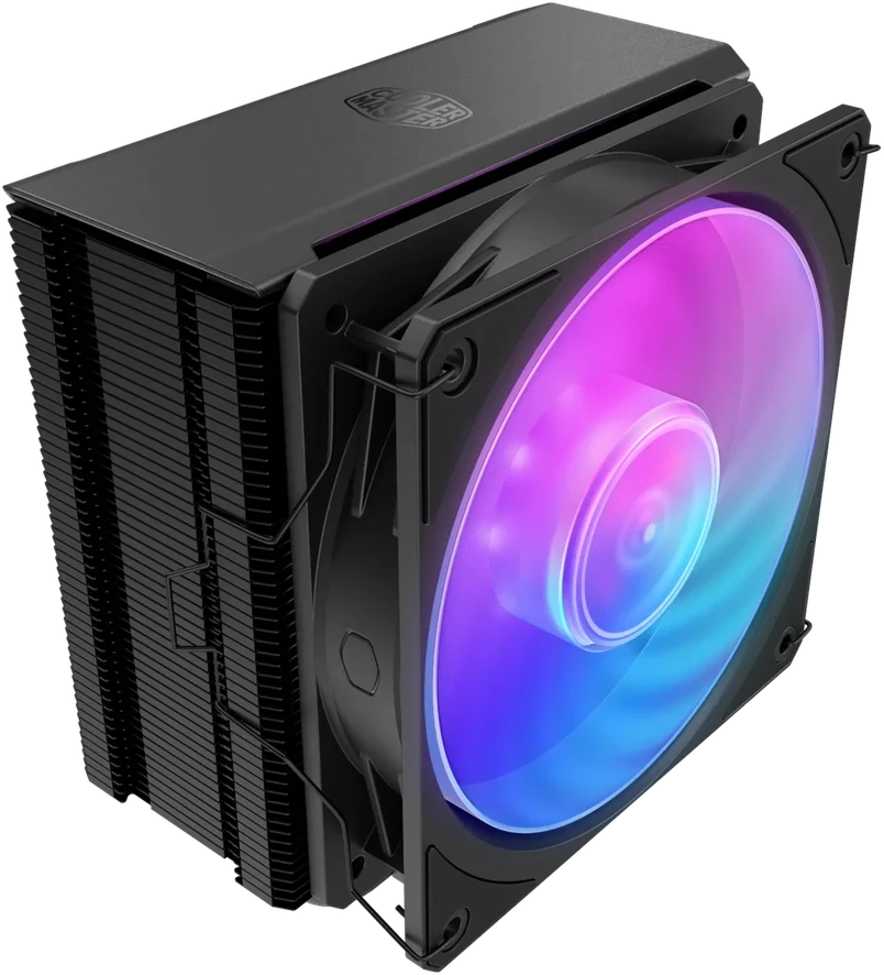 Carruzzo Cooler Master Hyper 212 3DHP Juodas ARGB Procesorius Orinis aušintuvas 12 cm Juoda 1 vnt