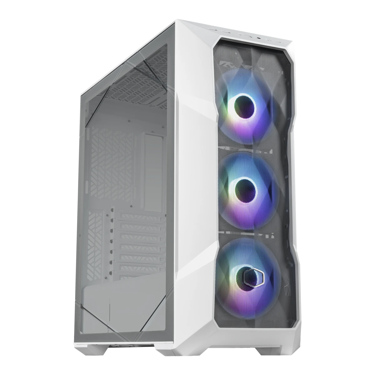 COOLER MASTER PC dėklas MasterBox TD500 V2 Mesh ARGB baltas