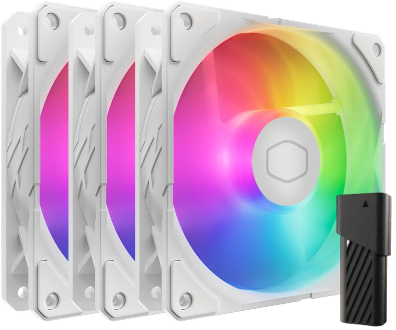 „Cooler Master“ „Cooler Master SickleFlow Edge 120 ARGB WE 3 viename“ ventiliatorius