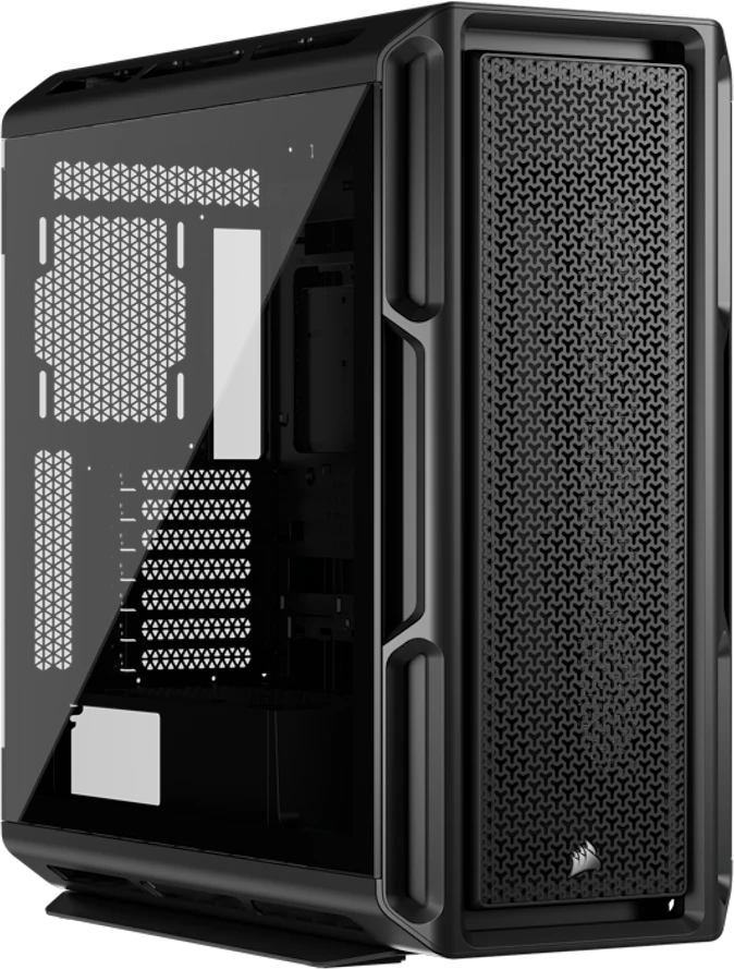 Corsair 5000T kompiuterio korpusas, vidutinio dydžio bokštas, ATX, grūdintas stiklas - Juodas