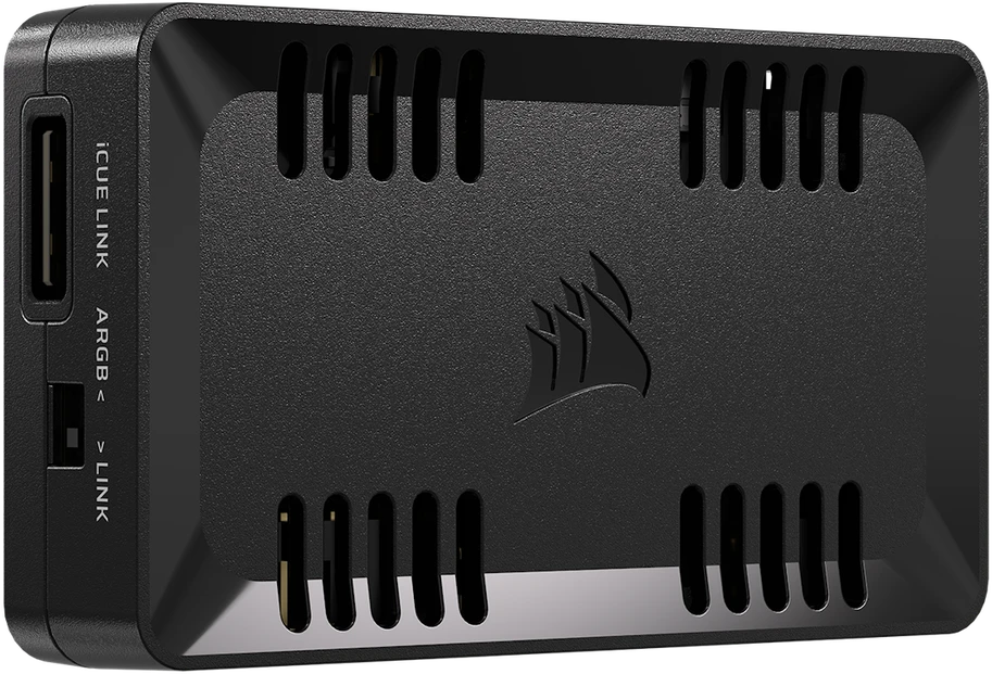 Corsair Commander Duo ARGB ventiliatoriaus valdiklis, iCUE LINK juodas