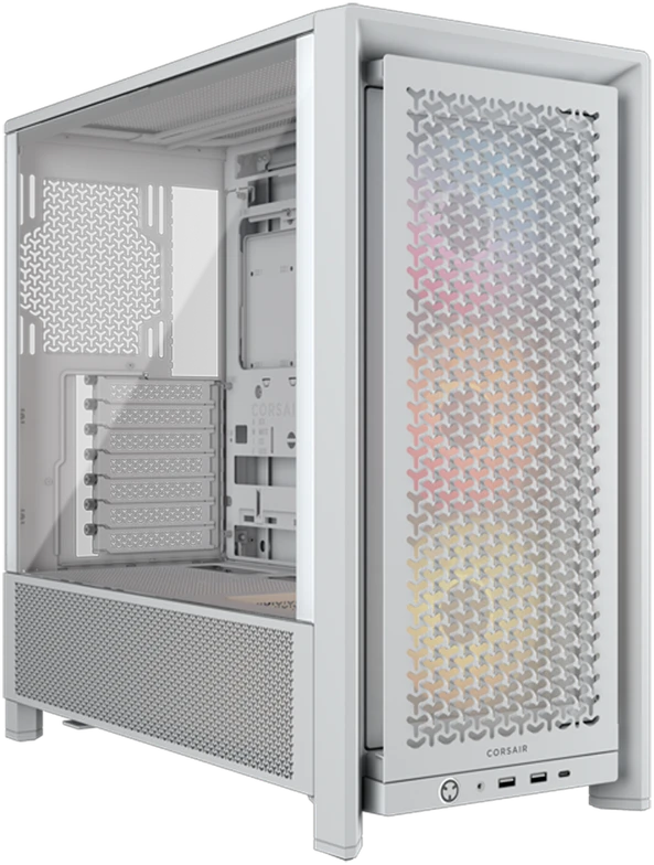 „Corsair“ kompiuterio korpusas | „Frame 4000D RS ARGB Modular“ | „Baltas“ | „Mid Tower“