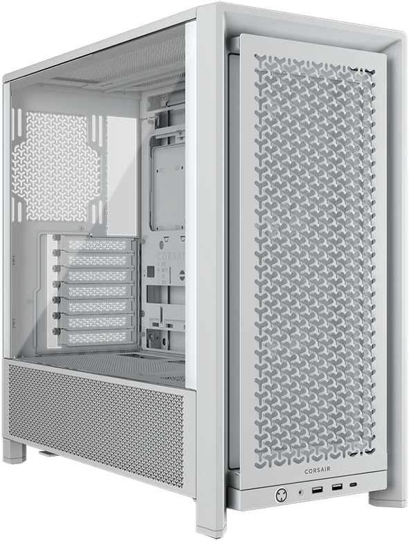 „Corsair“ kompiuterio korpusas | „Frame 4000D RS Modular“ | „Baltas“ | „Mid Tower“