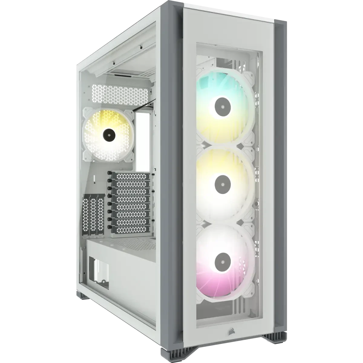 Corsair iCUE 7000X RGB grūdintas stiklas Baltas CC-9011227-WW