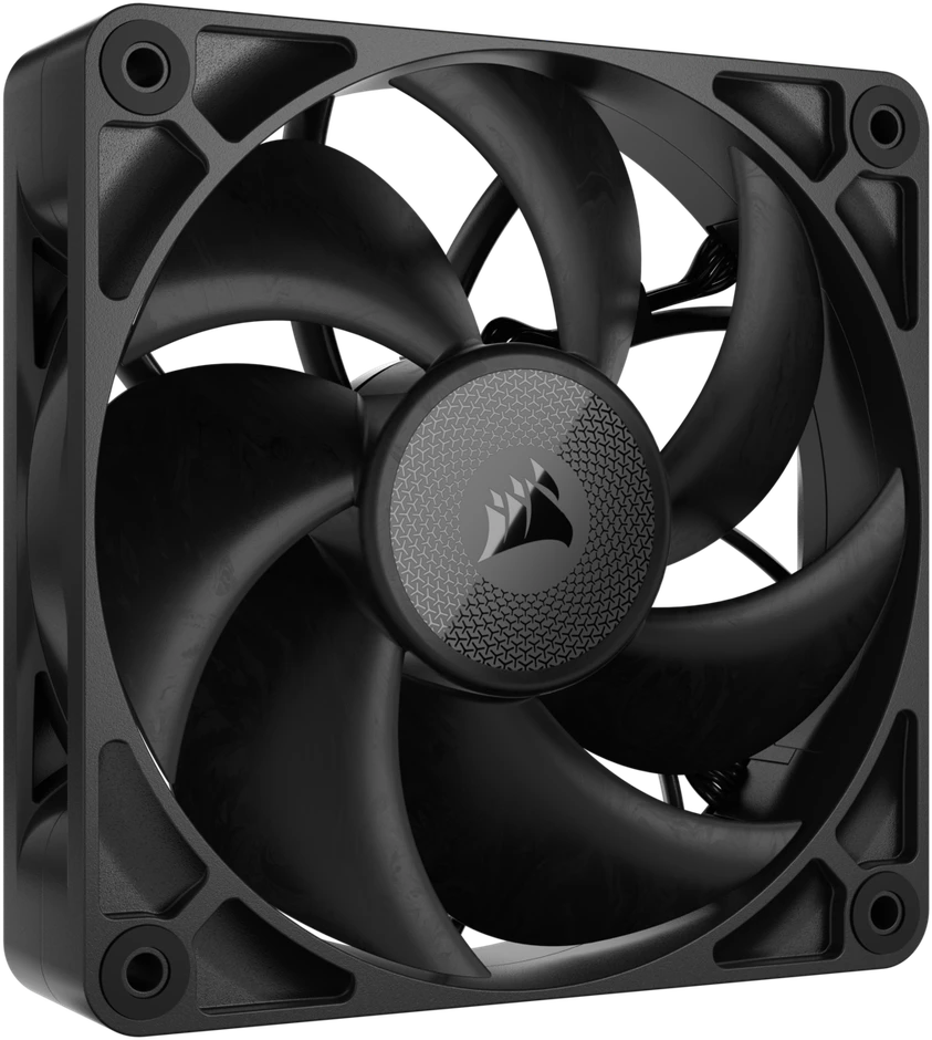 Corsair iCUE LINK RX120 MAX Series, PWM korpuso ventiliatorius - 120mm, juodos spalvos