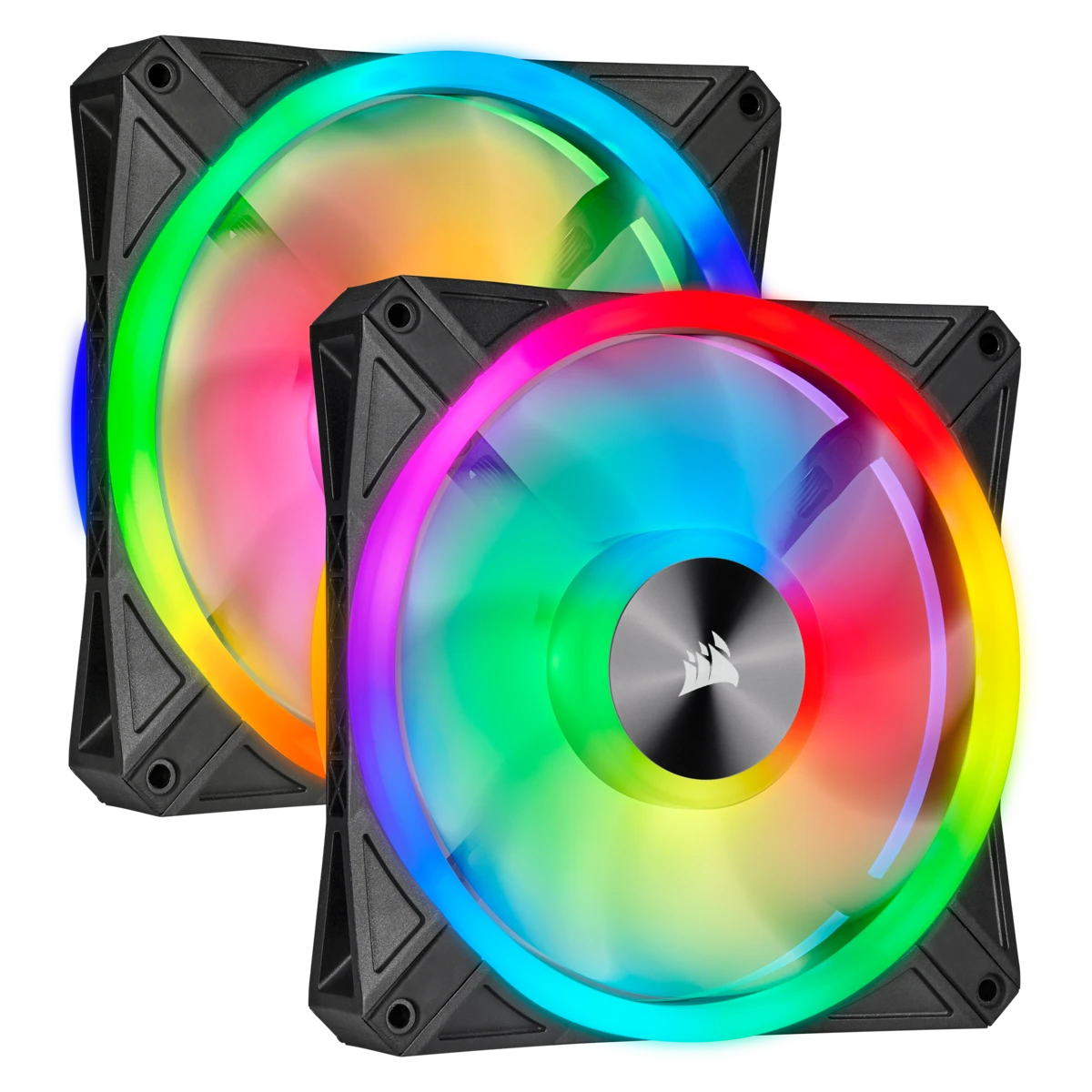 Auš. Corsair iCUE QL140 RGB CO-9050100-W