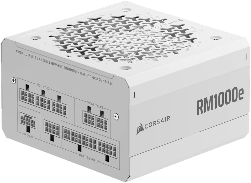 „Corsair RMe“ serijos RM1000e maitinimo blokas 1000 W 24 kontaktų ATX ATX Baltas