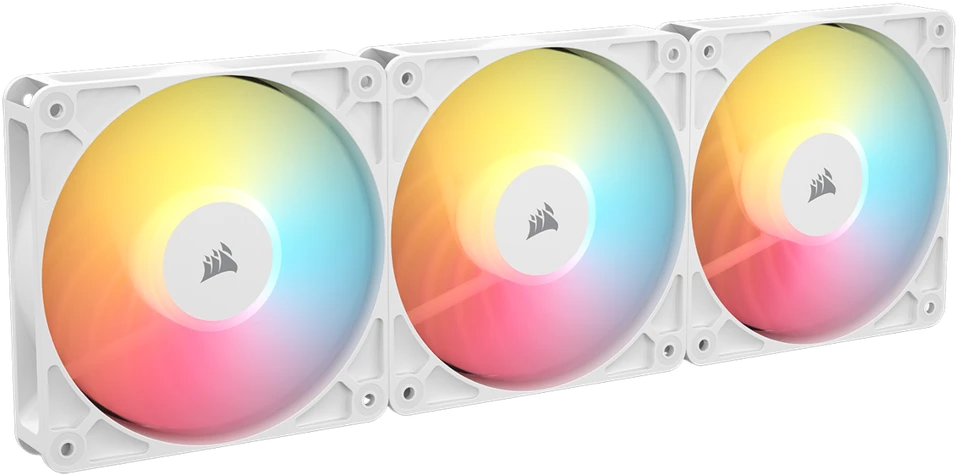 Corsair ventiliatorius 120*120*25 RS120-R Baltas ARGB