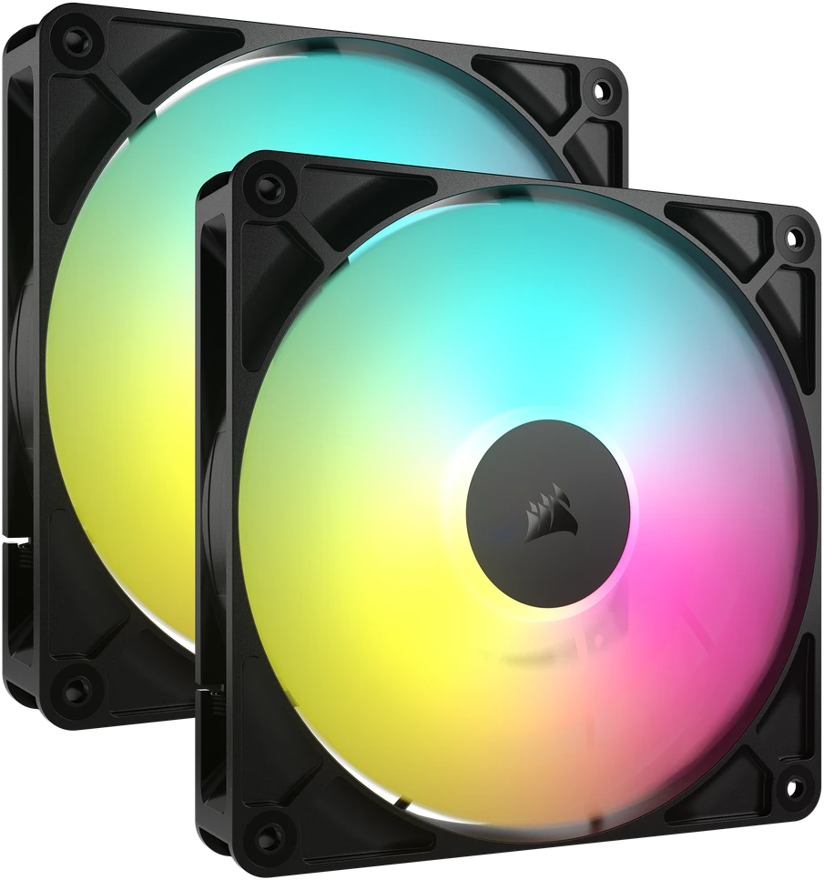 CORSAIR RS140 ARGB 140 mm ventiliatoriaus dvigubas paketas