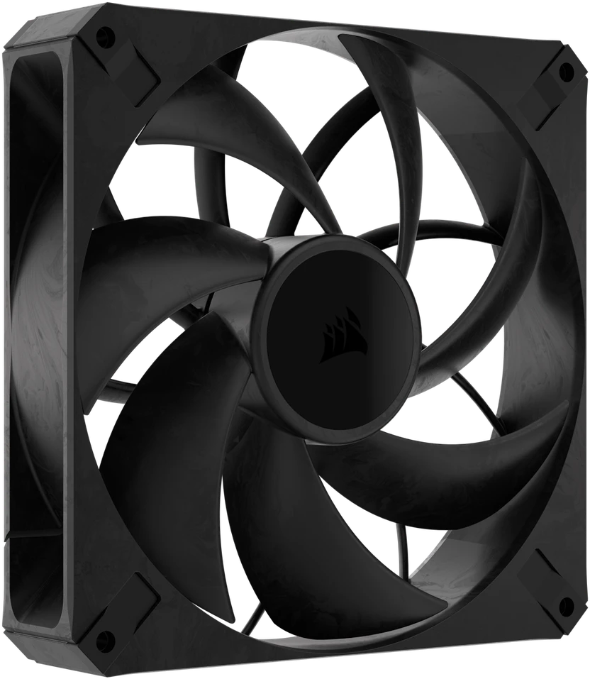 Corsair RS Series RS140 Max PWM korpuso ventiliatorius – 140mm, juodos spalvos