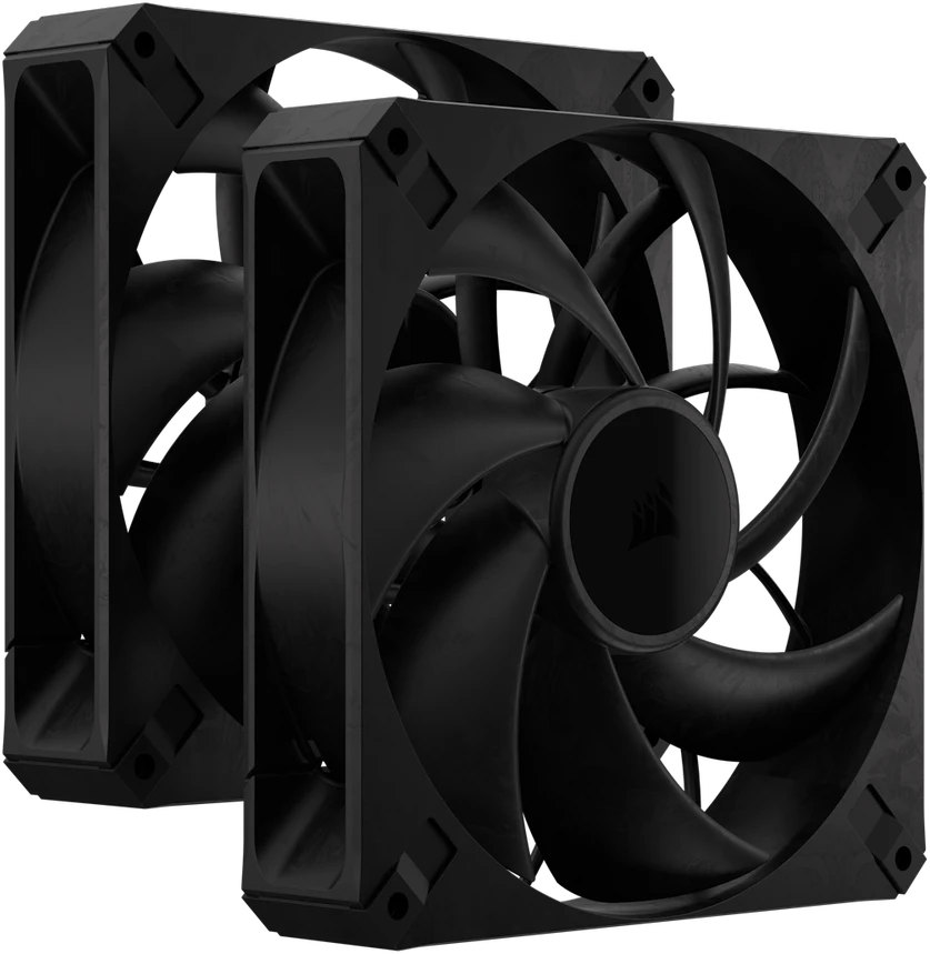 Corsair RS120 MAX 140 mm PWM Dual Juodas CO-9050175-WW