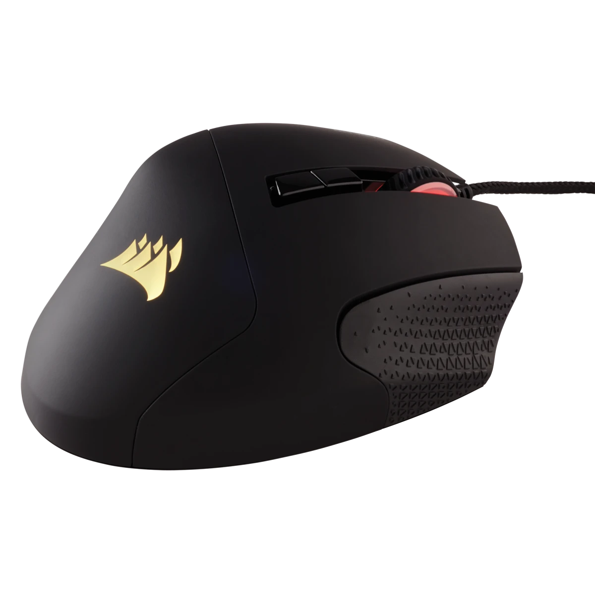 Corsair Scimitar RGB Elite Optinė MOBA/MMO žaidimų pelė, Juoda
