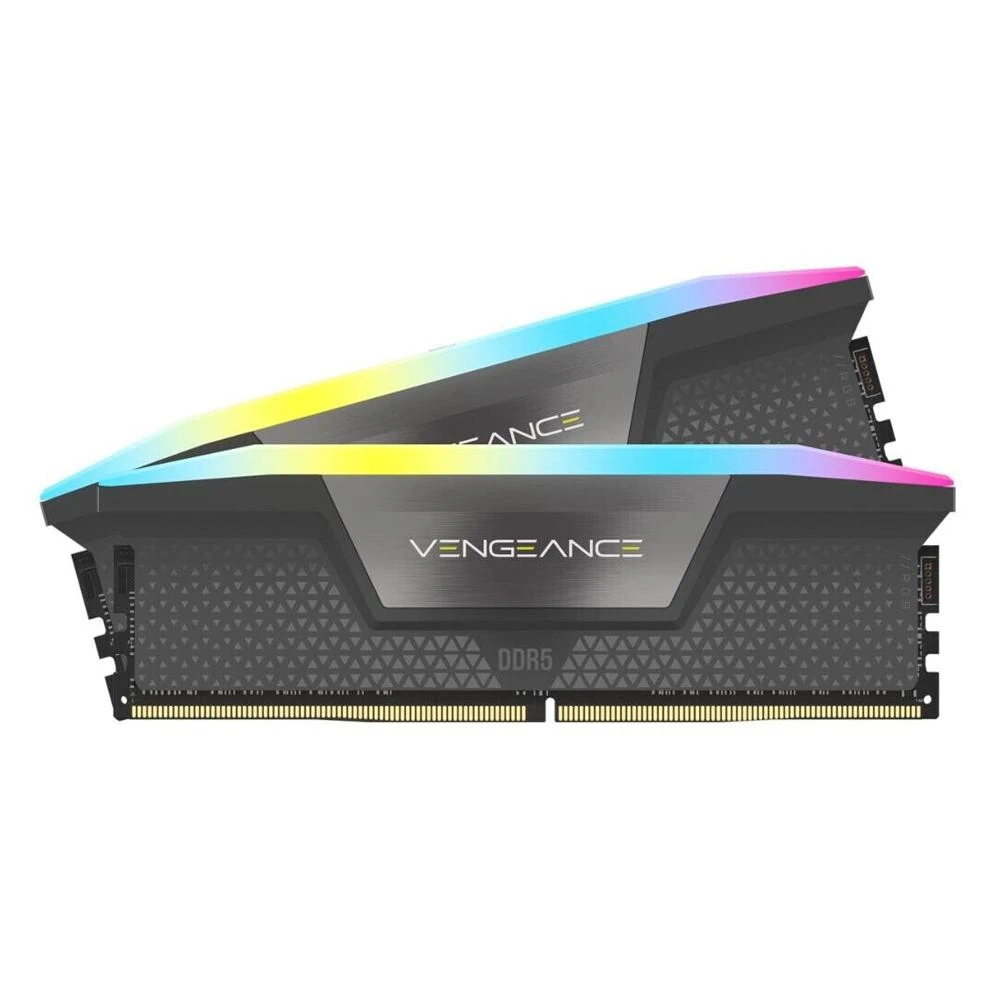 RAM Corsair Vengeance RGB 64GB DDR5-5600 rinkinys (2x 32GB), CL40, grau