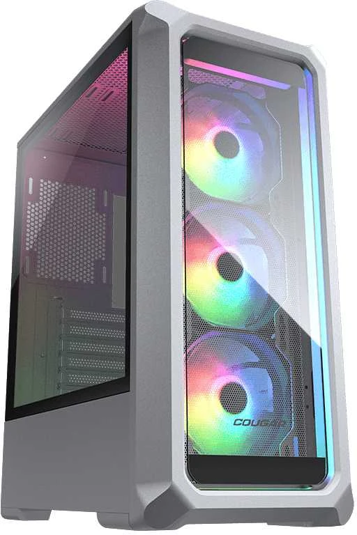 COUGAR DUOFACE PRO RGB PC Dėklas, Mid Tower, Baltas