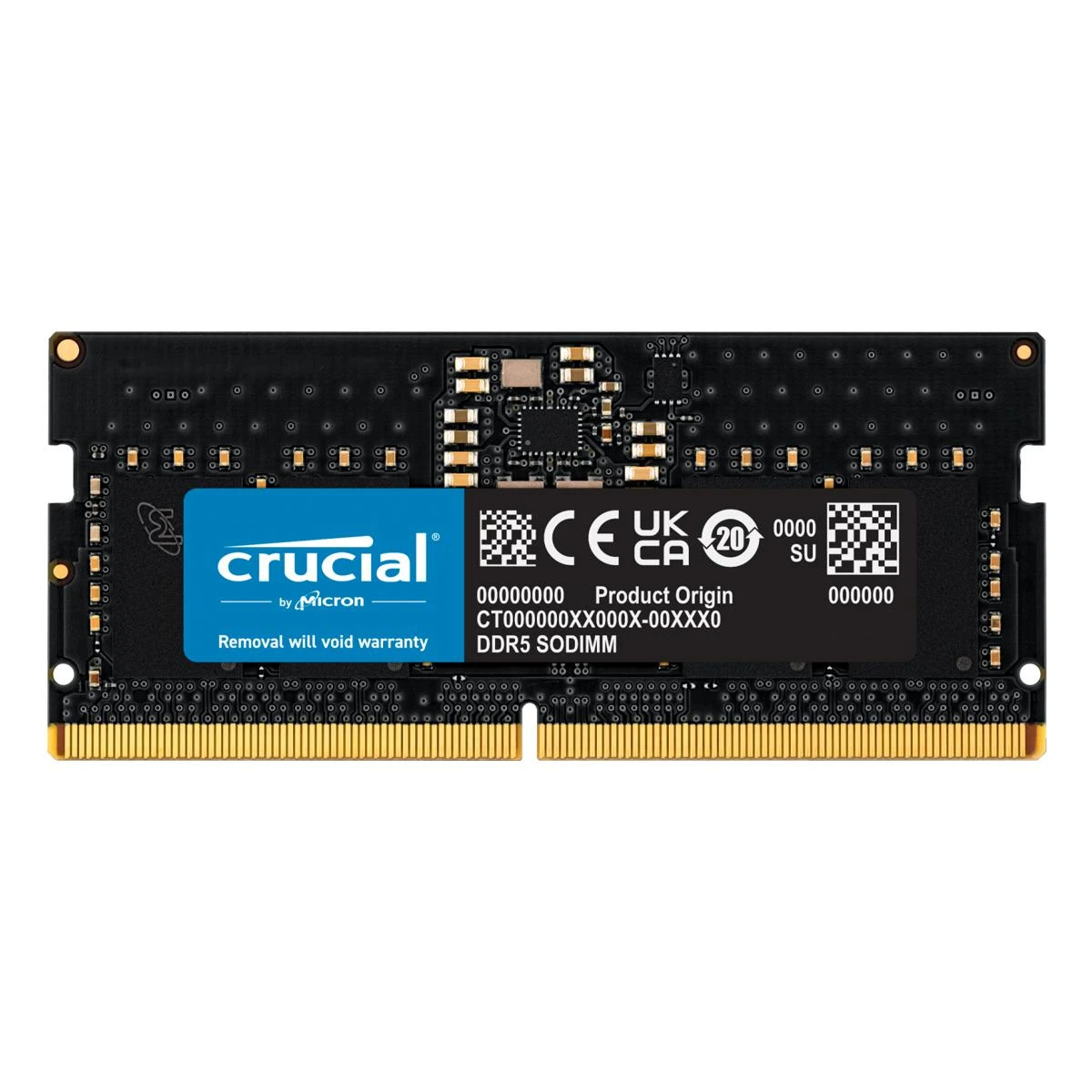 Nešiojamo kompiuterio atmintis Crucial NB MEMORY 8GB DDR5-4800