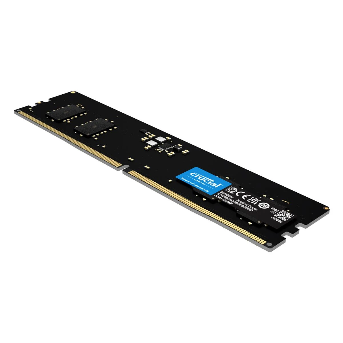 RAM Crucial 16GB DDR5-4800 UDIMM CL40 (16Gbit), EAN: 649528905628