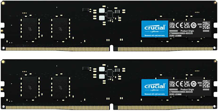 Vidinė atmintis (RAM) Crucial CT2K8G48C40U5, 16GB, DDR5-4800