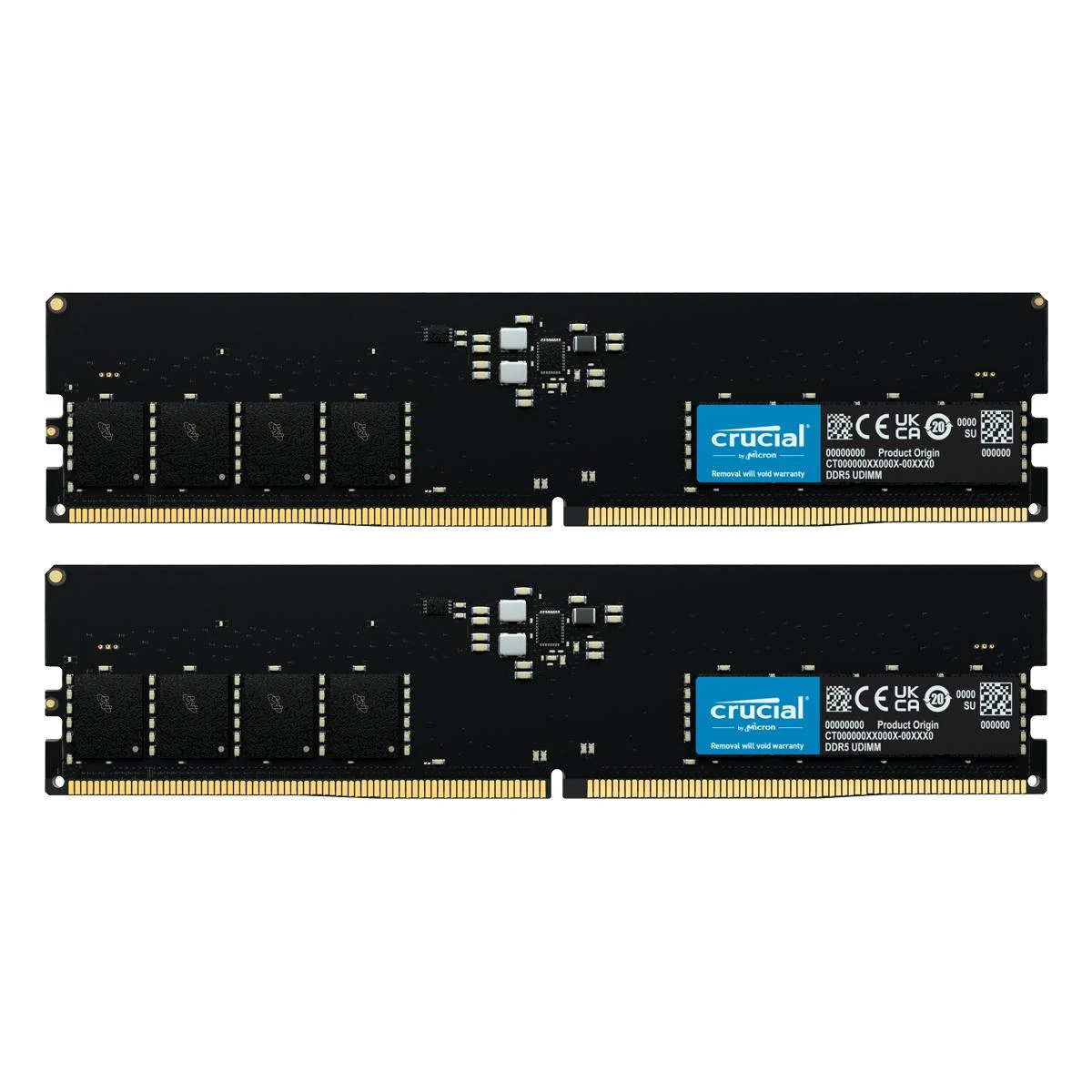 RAM Crucial 32GB [2x16GB 4800MHz DDR5 CL40 DIMM]