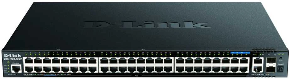 Šakotuvas D-link dgs-1520 jungiklis