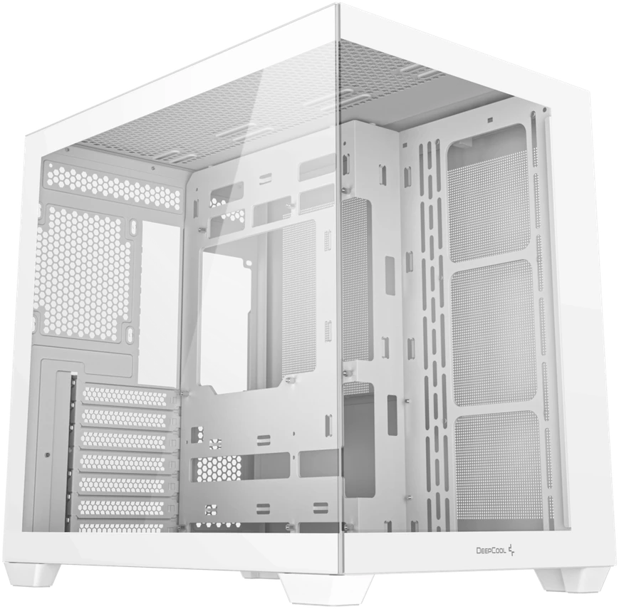 DeepCool CG530 WH Midi Tower Baltas