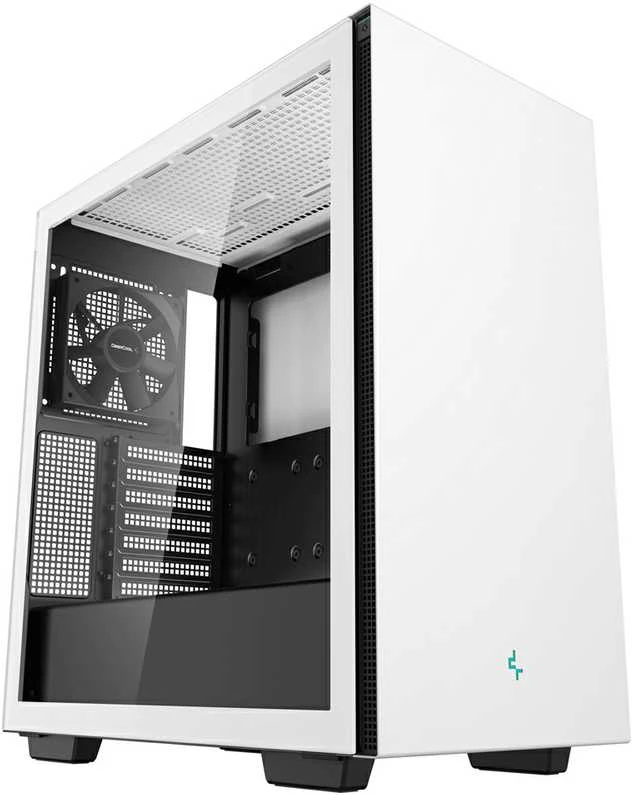 „Deepcool“ | VIDURINIS BOKŠTAS | CH510 | Šoninis langas | Baltas | Vidutinio dydžio bokštas | ATX PS2