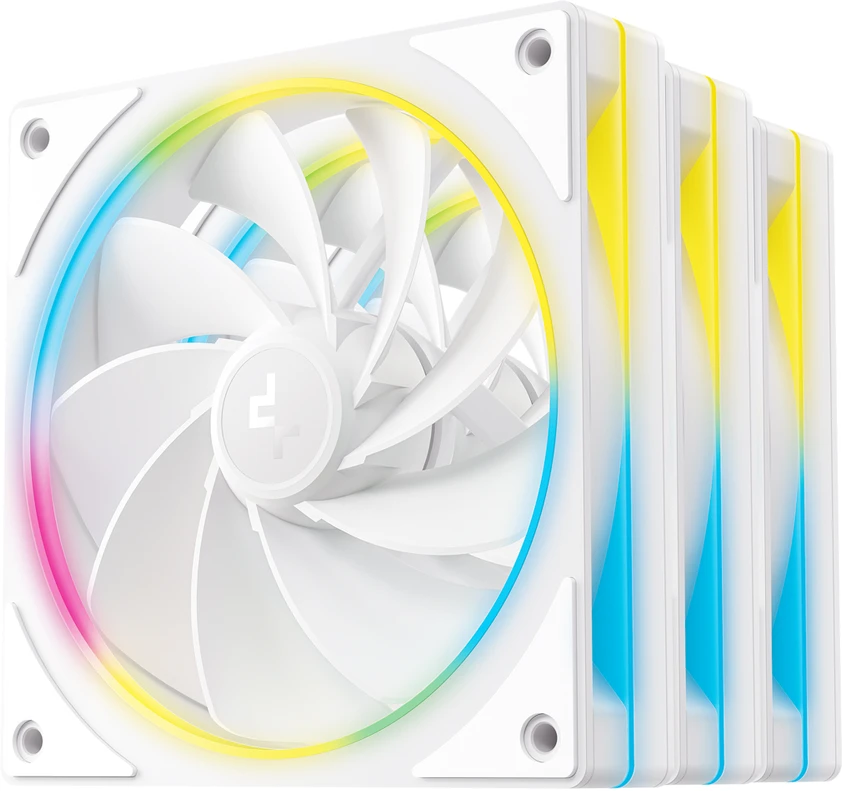 Deepcool FL12R SE WH Pack 120 mm ARGB PWM ventiliatorius
