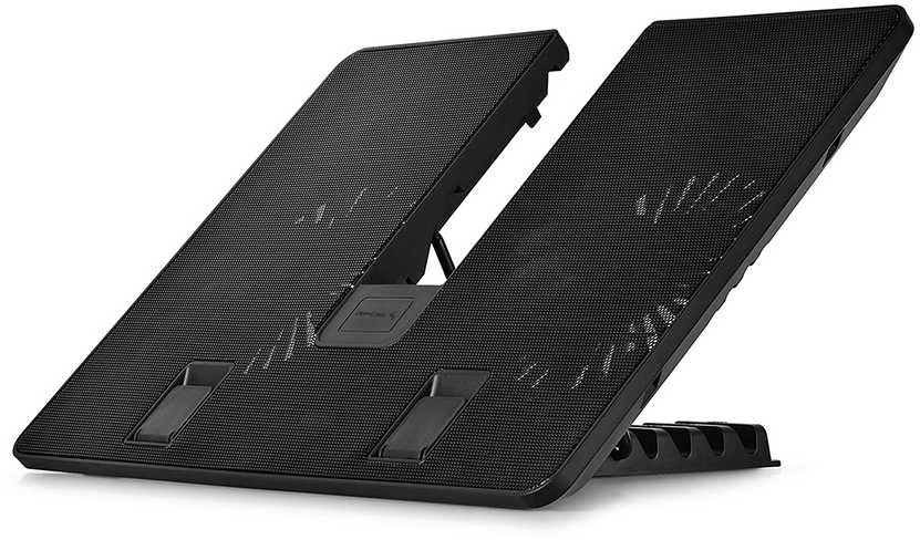 Deepcool | U-Pal | Notebook stand- cooler iki 19" | Juodas