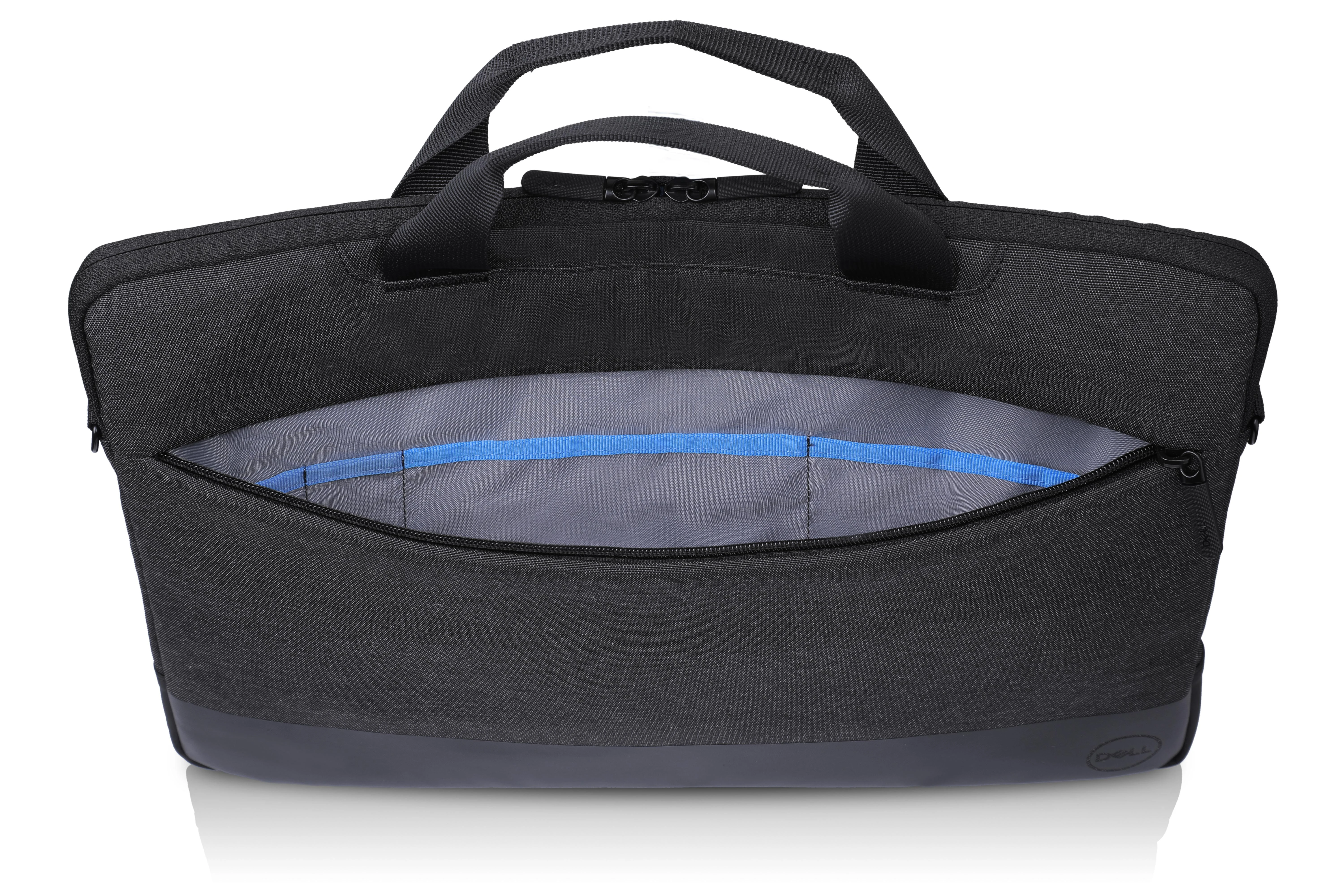 Dell Professional 460-BCFM Tinka iki 14 ", Pilkas/Mėlyna, Shoulder strap, Sleeve