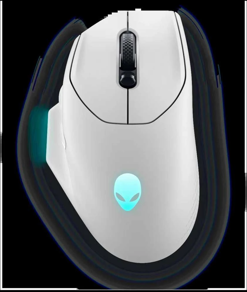 Dell | Pelė žaidimams | AW620M | su laidu/Wireless | Alienware Belaidė pelė žaidimams | Lunar Light