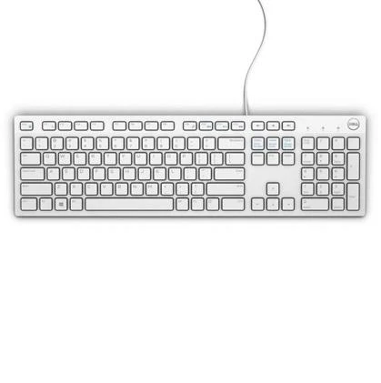 DELL KB216 klaviatūra USB QWERTZ Vokiečių Balta