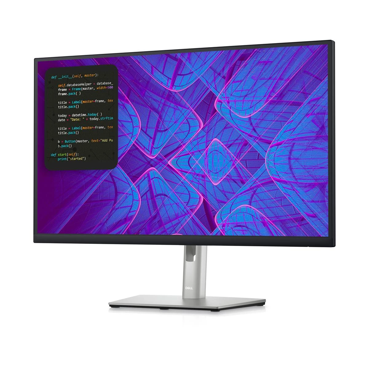Monitorius Dell P2723QE, 27", IPS, 3840 x 2160, 60 Hz,	350 cd/m², Juodos/Sidabrinės spalvos
