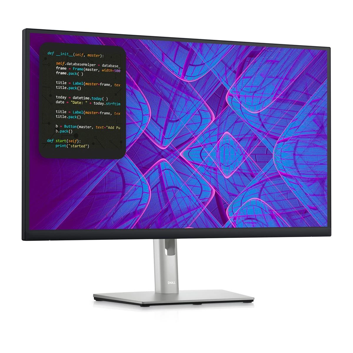Monitorius Dell P2723QE, 27", IPS, 3840 x 2160, 60 Hz,	350 cd/m², Juodos/Sidabrinės spalvos