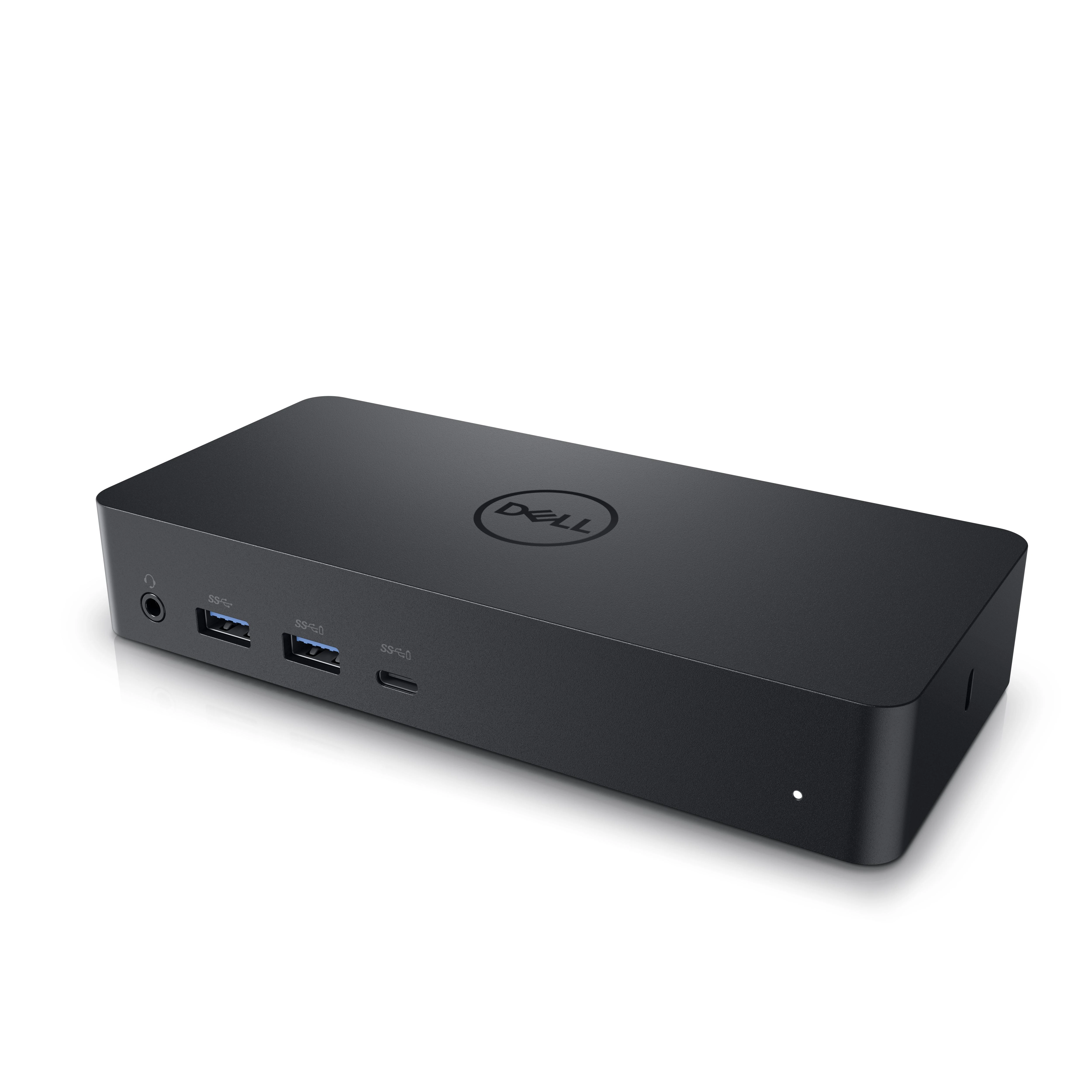 Dell D6000 universalus dokas, maitinimo adapteris yra įtrauktas, Ethernet LAN (RJ-45) jungtys 1, DisplayPorts kiekis 2, USB 3.0 (3.1 Gen 1) jungtys 4 kiekis, HDMI jungtys 1 kiekis, Ethernet LAN, USB 3.0 (3.1 Gen 1) C tipo jungtys kiekis 1