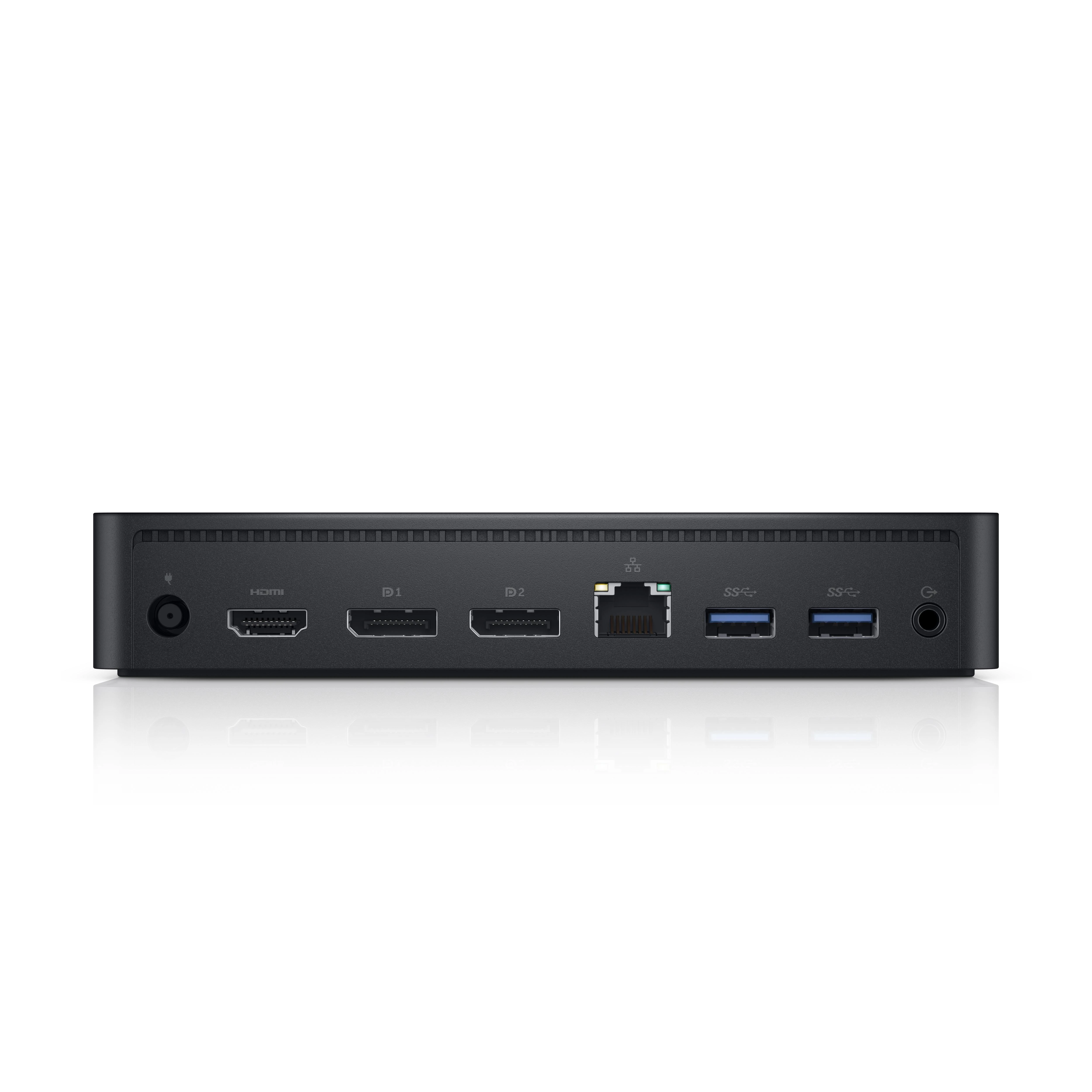 Dell D6000 universalus dokas, maitinimo adapteris yra įtrauktas, Ethernet LAN (RJ-45) jungtys 1, DisplayPorts kiekis 2, USB 3.0 (3.1 Gen 1) jungtys 4 kiekis, HDMI jungtys 1 kiekis, Ethernet LAN, USB 3.0 (3.1 Gen 1) C tipo jungtys kiekis 1