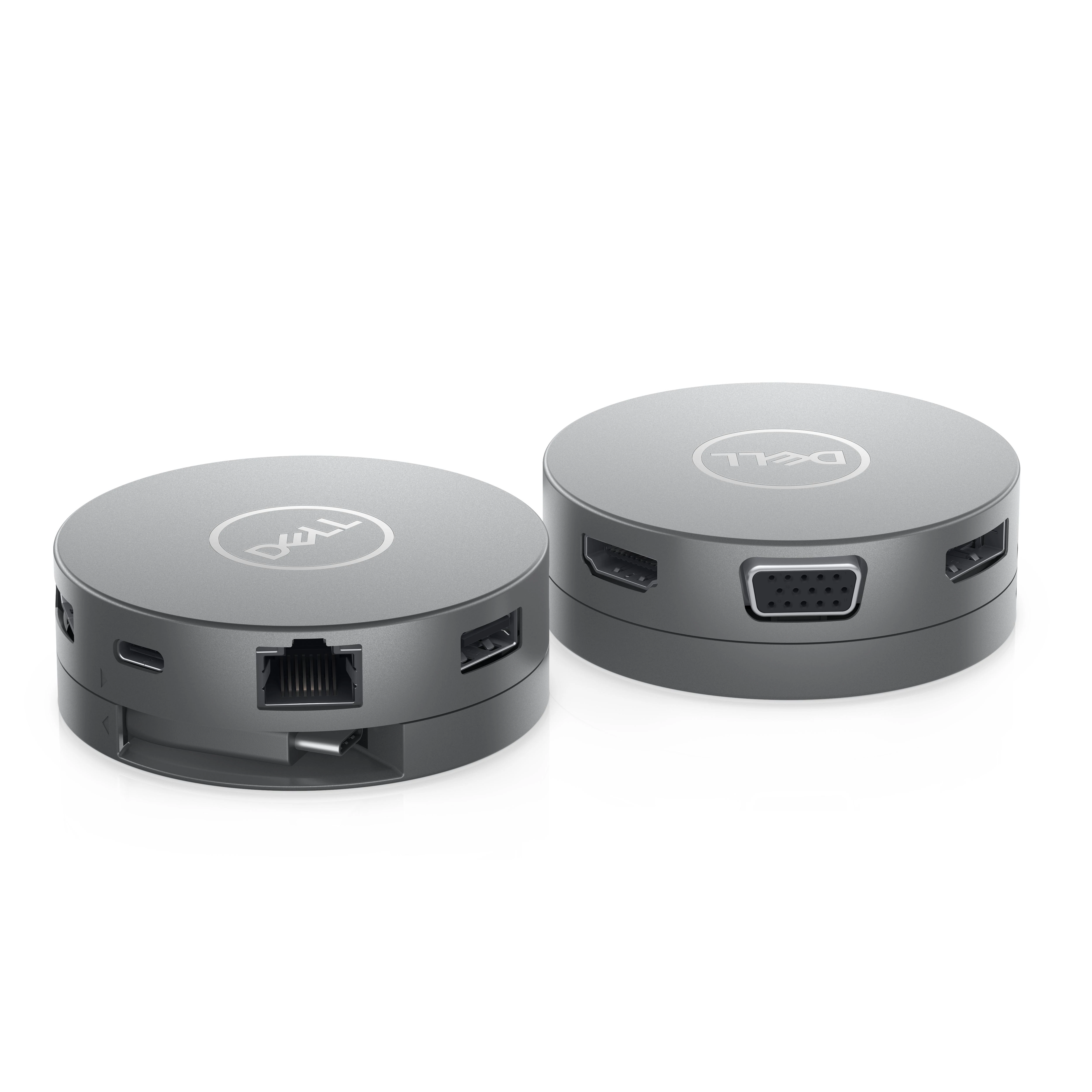Dell DA310 USB-C adapteriai: jungčių išdėstymas
