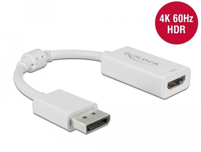 „Delock“ adapteris (su HDR) „DisplayPort“ ir HDMI jungtimi
