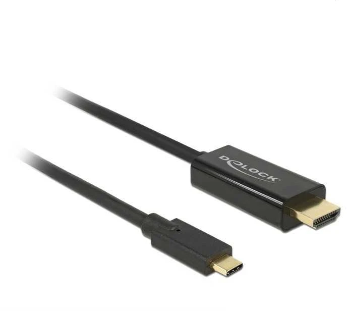 USB kabelis Delock USB-C – HDMI 3 m juodas (85292)